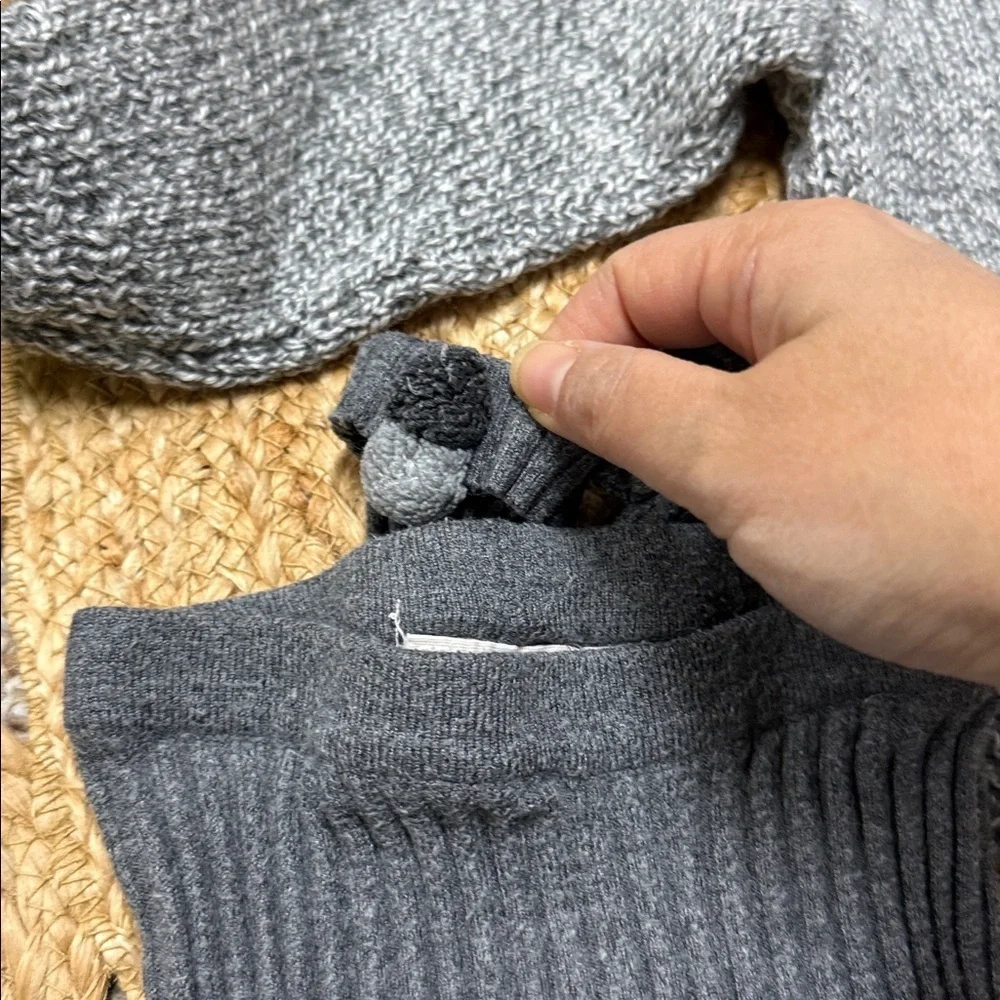 Zara Ribbed Legging And unbrand Boxy Sweater. 18-24 mo